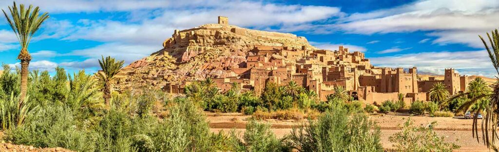 Ait Benhaddou, a UNESCO world heritage site in Morocco