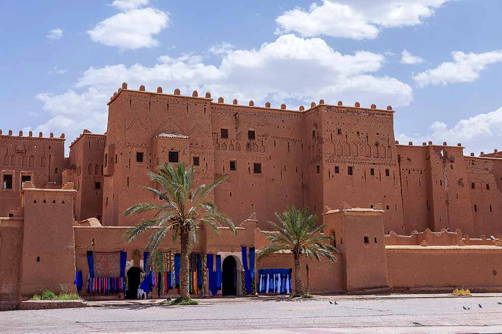 Kasbah Taourirt in Ouarzazate, Morocco