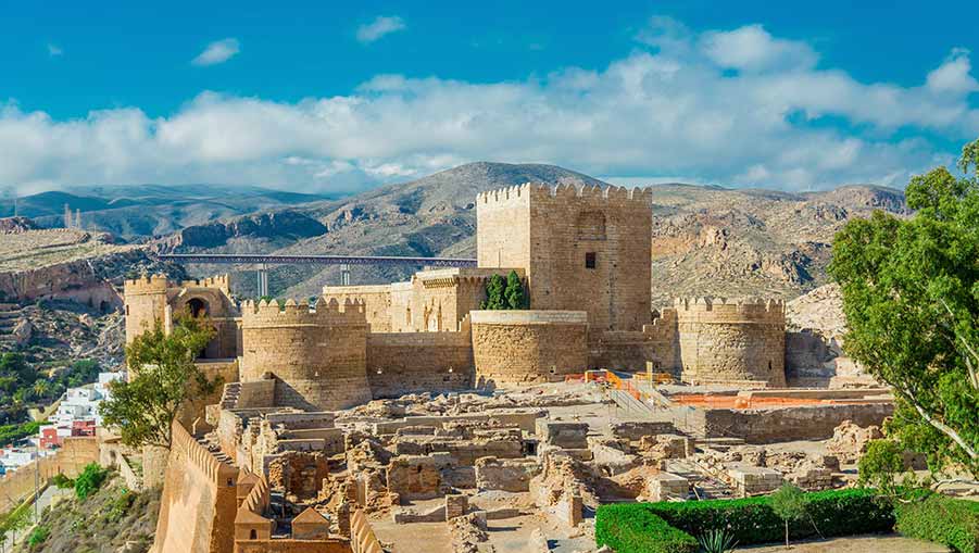 Alcazaba of Almeria, Spain